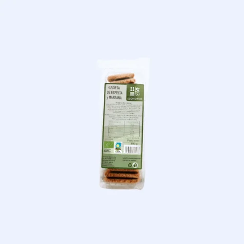 Gadieta ecológica de espelta y manzana 190 g