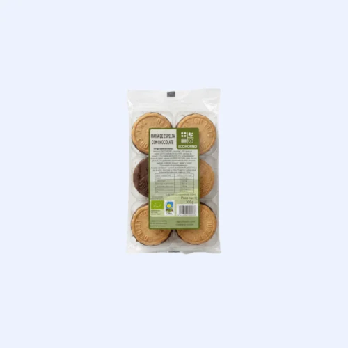 Galletas María ecológicas de espelta con chocolate 300 g