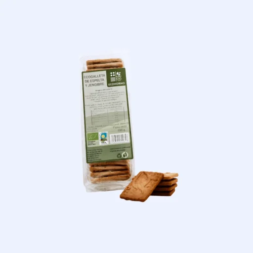 Galletas ecológicas de espelta con jengibre 190 g