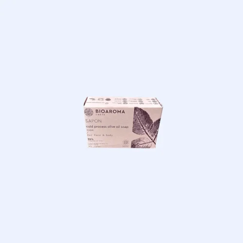 SAPON Cold Process Olive Oil Soap Rose 90g
