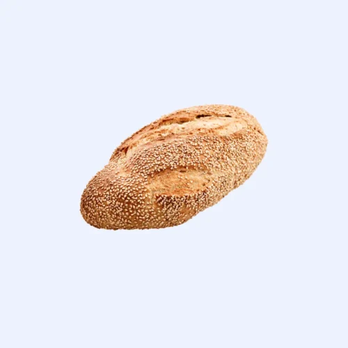 Pan oval ecológico integral con sésamo 500 g