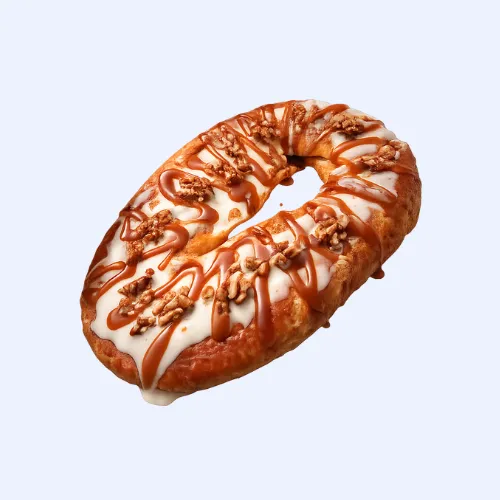 Kringle con Caramelo y Vainilla