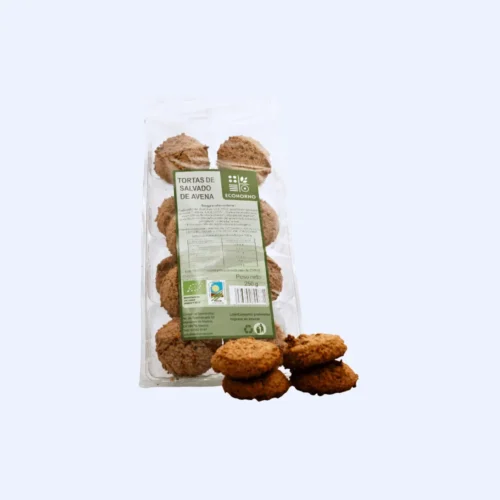 Tortas ecológicas de salvado de avena 250 g
